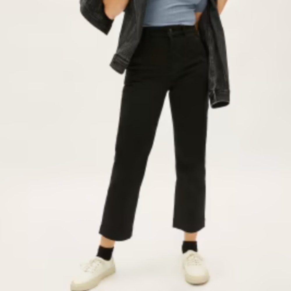 Everlane straight-leg crop